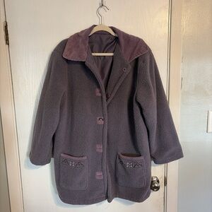 Reversible Sherpa Barn Coat